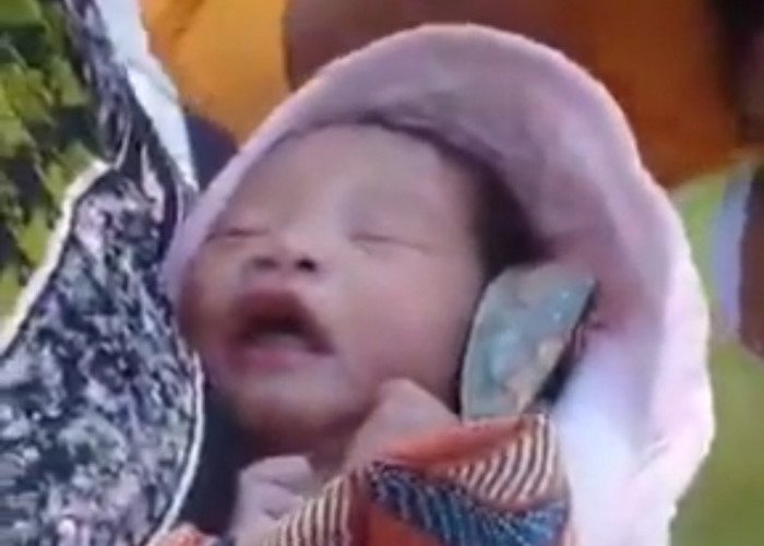 Penemuan Bayi di Cibereum Kuningan, Tergeletak Dekat Balai Desa Sumurwiru