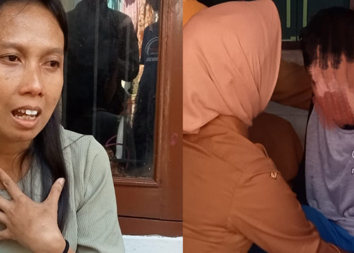Tangis Siti Anita Pecah Kisahkan Kondisi A, Karena Keadaan Terpaksa Jual Handphone Anak    