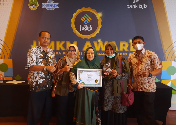 UMKM Kabupaten Cirebon Sabet Penghargaan Juara Award Jabar 