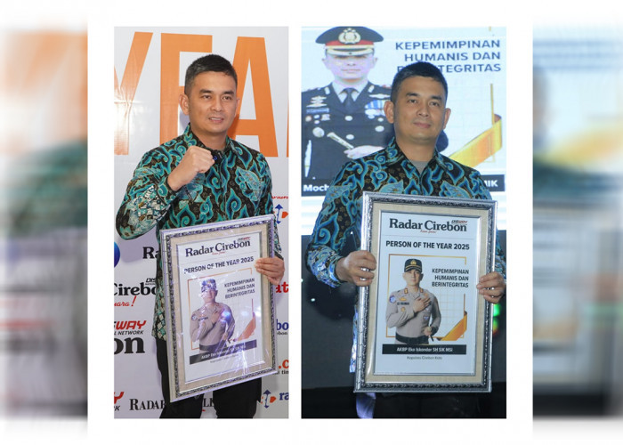 Kapolres Cirebon Kota, AKBP Eko Iskandar Raih Person of The Year 2025 Radar Cirebon