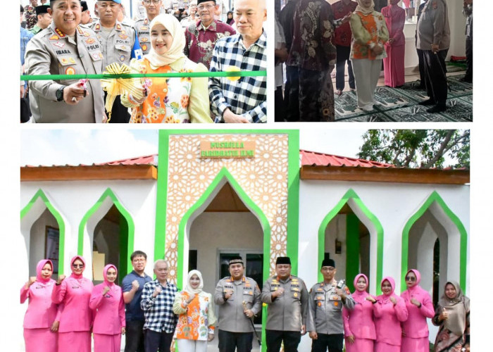Musala Faridhatul Ilmi di Polsek Losari Diresmikan, Simbol Kepedulian dan Kolaborasi Warga