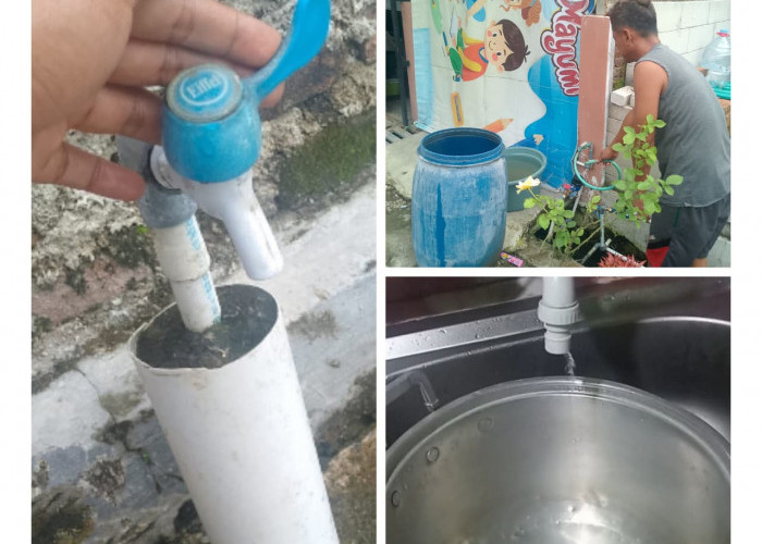 Warga Perumahan Pesona Arafah Keluhkan Aliran Air PDAM Tak Lancar