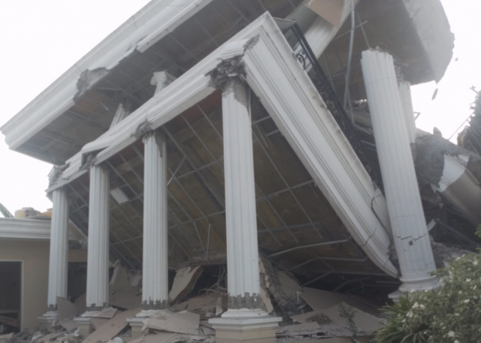 Kerusakan Akibat Gempa NTT, Sejumlah Bangunan Rusak, Ribuan Warga Mengungsi