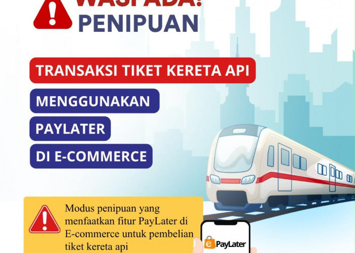 KAI Daop 3 Cirebon Ingatkan Warga Waspada Penipuan Tiket Online Bermodus PayLater