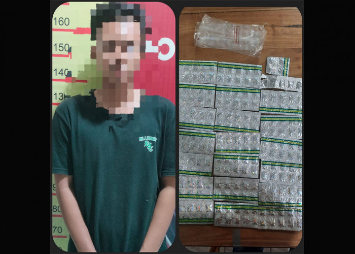 Pengedar Obat Keras Terbatas Diamankan Polisi di Jamblang Kabupaten Cirebon