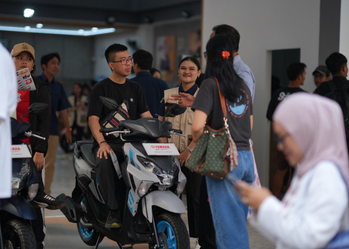 Pesta Hadiah Yamaha di Jakarta Fair Kemayoran 2026, Pengunjung Berpeluang Menangkan 1 Unit Motor