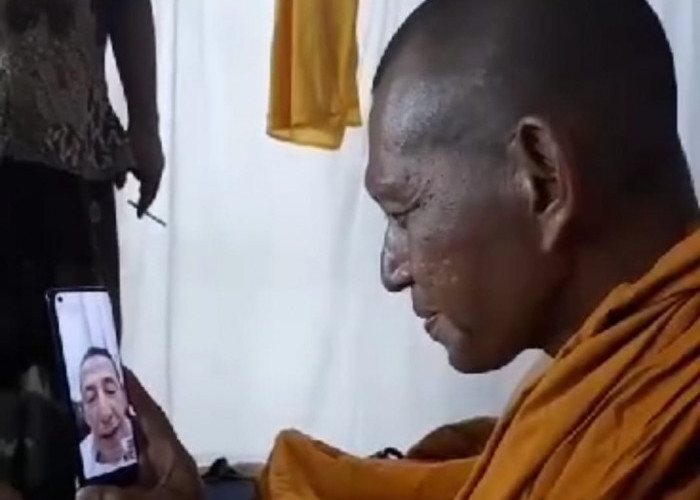 MOMEN Bhante Wawan Video Call dengan Habib Luthfi, Ucap Assalamualaikum, Janjian Bertemu di Borobudur