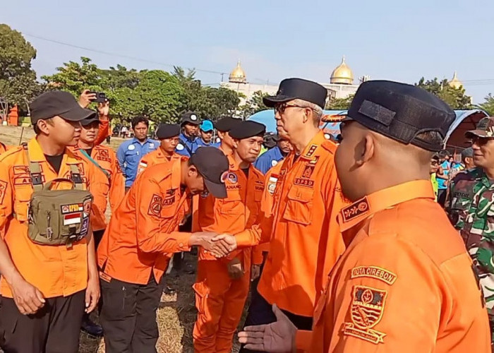 Waspada Bencana Hidrometeorologi, BPBD Kota Cirebon Gelar Apel Kesiapsiagaan