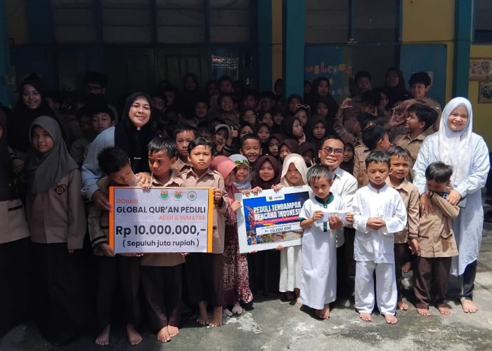 Harum Kebaikan dari Cirebon: Murid TK–SD Peradaban Global Qur'an Galang Rp10 Juta untuk Aceh dan Sumatera