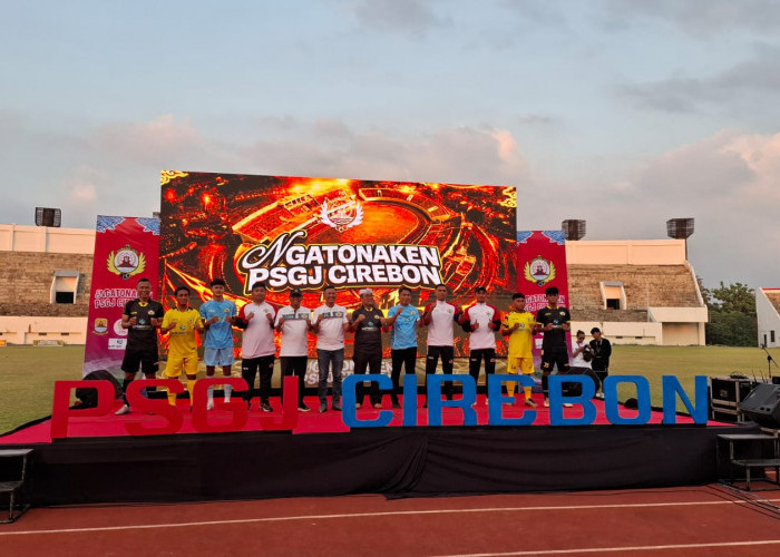 PSGJ Cirebon Kenalkan Skuad dan Jersey Baru di Stadion Watubelah, Ini Target Besarnya