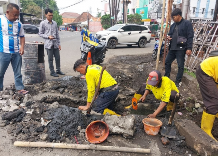KDM Mau Lewat, Drainase di Cirebon Akhirnya Diperbaiki Setelah 4 Tahun Bermasalah