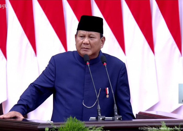 5 Hal dari Pidato Pertama Presiden Prabowo Subianto, Swasembada Pangan hingga Kemiskinan