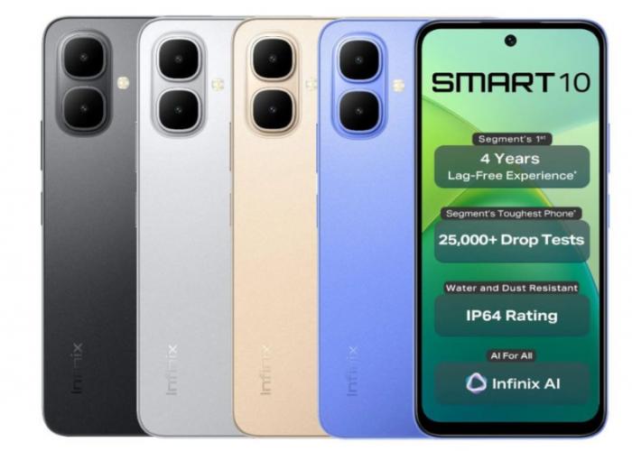HP China Rp1 Jutaan 2026 Bukan Kaleng-Kaleng, 3 Model Ini Tawarkan Fitur Premium Ada Infinix Smart 10