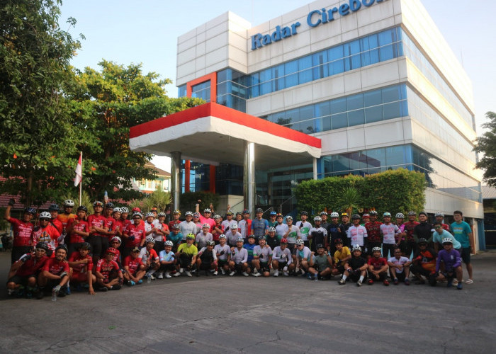 Gowes Kemerdekaan: Merayakan HUT Ke-79 RI, Start dari Radar Cirebon ke Kuningan, Finish di Swiss-Belhotel