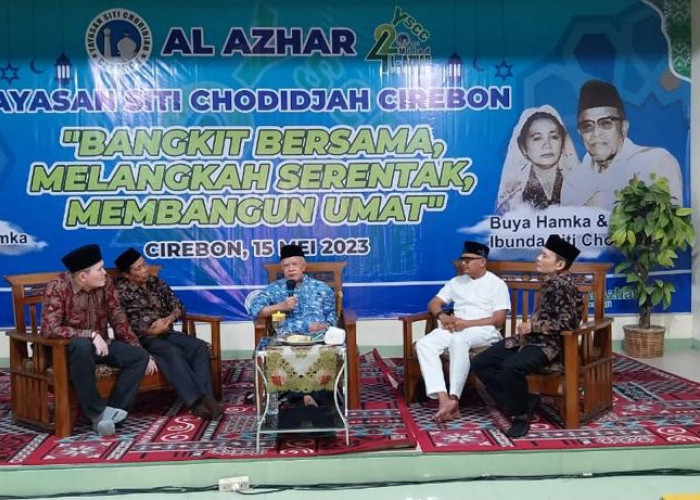Milad Al Azhar ke-42, Yayasan Siti  Chodidjah Cirebon Hadirkan Putra ke-9  Buya Hamka