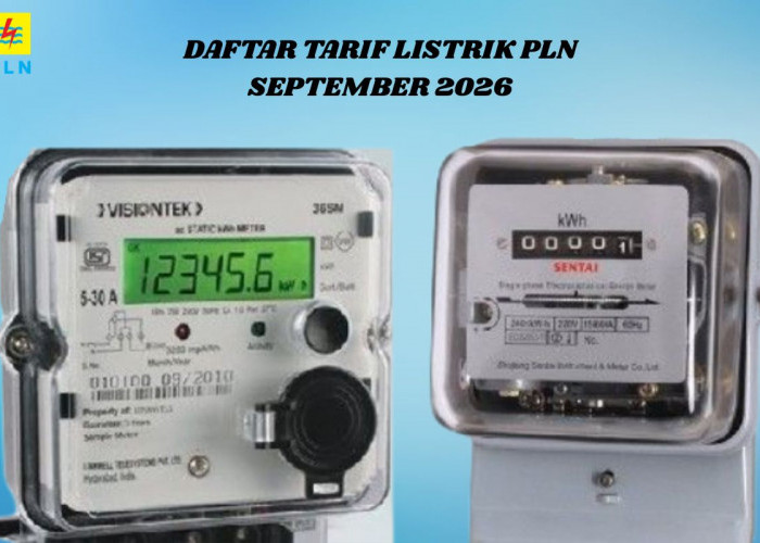 Tarif Listrik PLN Bulan September 2026 Naik? Cek Fakta dan Daftar Harganya Sebelum Bayar Tagihan