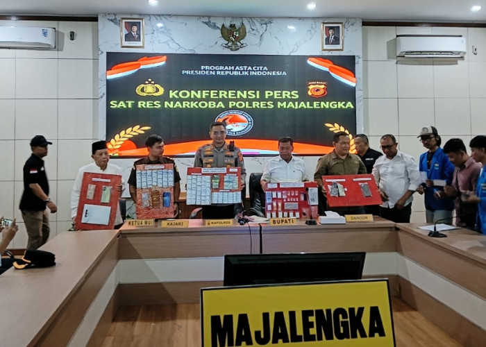 Obat Keras Diduga Masuk Kawasan Industri Majalengka, 7 Tersangka Diamankan Polisi