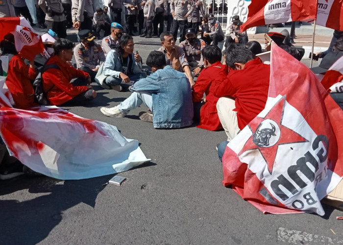 Demo GMNI di Kota Cirebon, Menolak Kenaikan Harga BBM 