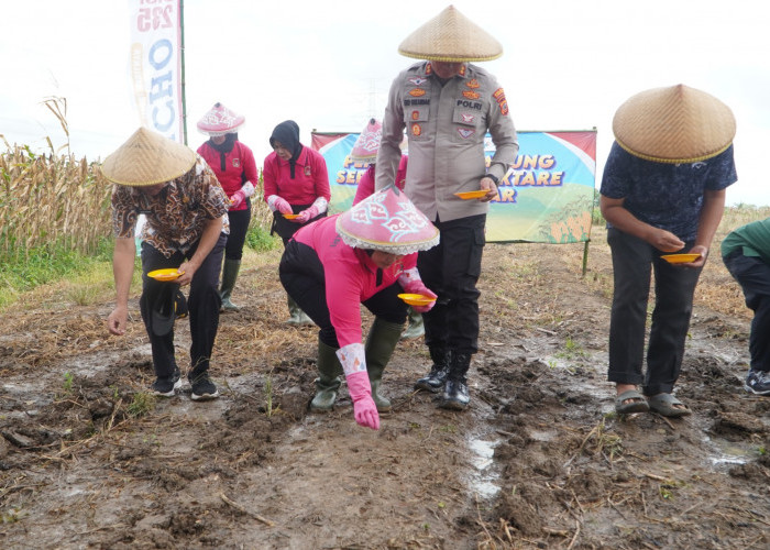Polres Cirebon Kota Siapkan 11 Hektare Lahan Jagung Dukung Ketahanan Pangan Nasional