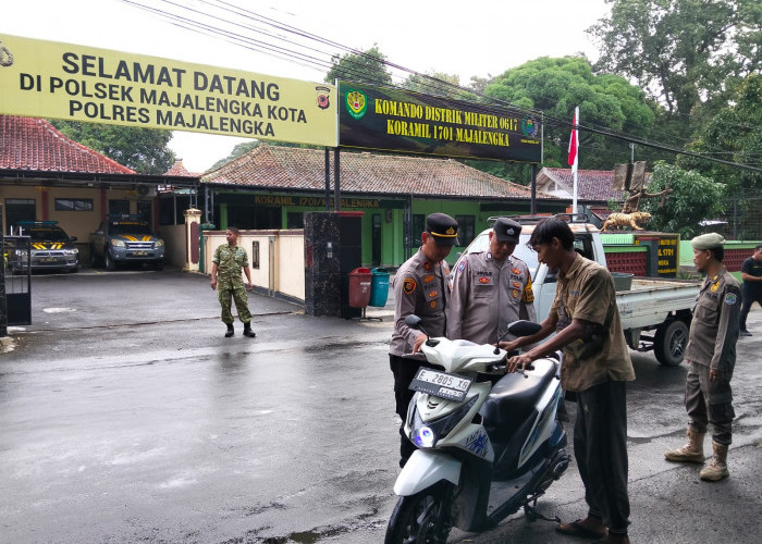 Jelang Laga Pamungkas Persib, Aparat Gabungan Sasar Motor Berknalpot Brong di Majalengka