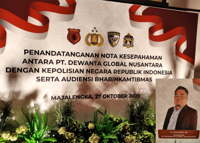 PT Dewanta Global Nusantara Gelar MoU dengan Polri di Majalengka, Ini Agendanya