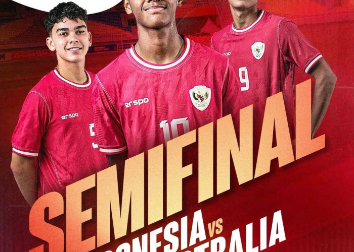 Babak Pertama Semifinal Piala AFF U-16, Indonesia-Australia Imbang 2-2 