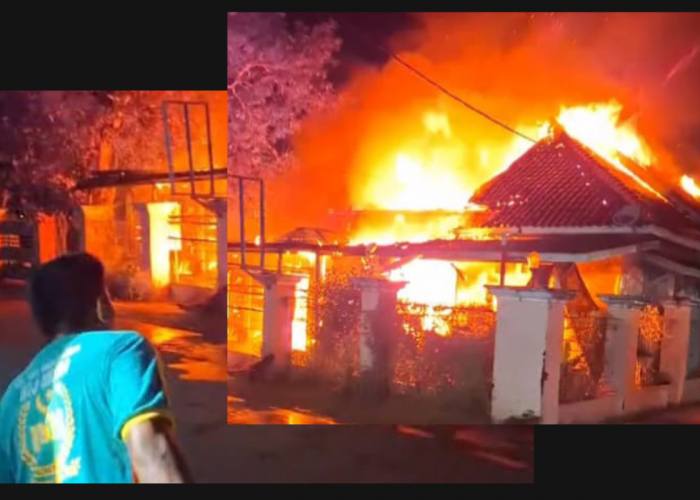Kebakaran Hebat di Baleraja Indramayu, Rumah Warga Ludes Kerugian Capai Rp300 Juta