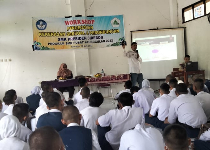 Workshop Pencegahan Kekerasan Seksual  Digelar pada MPLS SMK Presiden Cirebon
