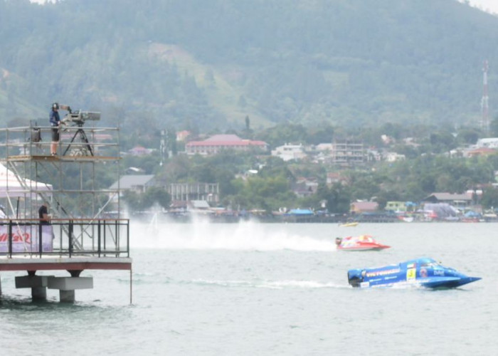 Inilah Jadwal Kejuaran Dunia F1 Powerboat 2023 di Danau Toba, Hari Ini Minggu 26 Februari 2023