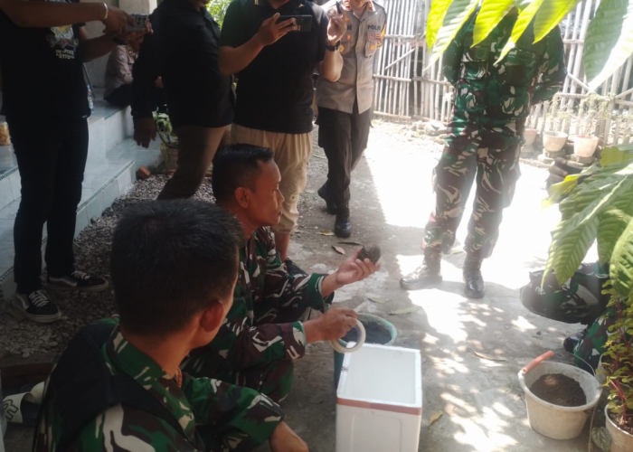 GEGER! Penemuan Granat di Cirebon Saat Gali Tanah, Warga Sempat Panik