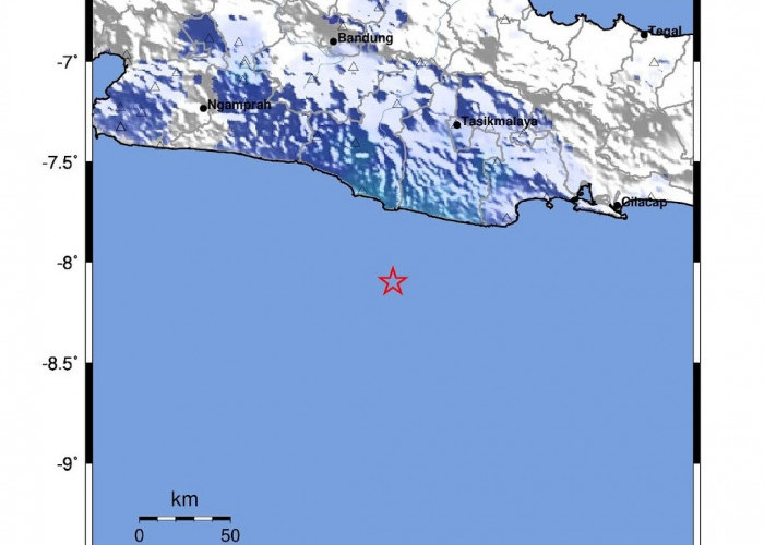 Gempa M 4,1 Guncang Pangandaran Sabtu Sore, Terasa hingga Tasikmalaya dan Cianjur