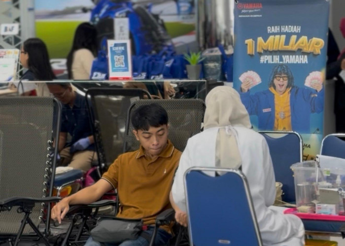 Yamaha Jawa Barat Gelar Donor Darah, Wujudkan Kepedulian Sosial dan Semangat Berbagi