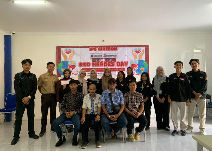 Mahasiswa IPB Cirebon Gelar Red Heroes Day untuk Dorong Kepedulian Donor Darah