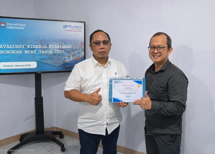 PTP Nonpetikemas Apresiasi PBM Berprestasi di Pelabuhan Cirebon, Produktivitas dan K3 Jadi Standar Utama 