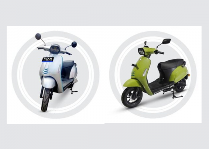 Motor Listrik Mirip Vespa Viar EV1 Resmi Hadir, Harga dan Spesifikasi Bikin Penasaran
