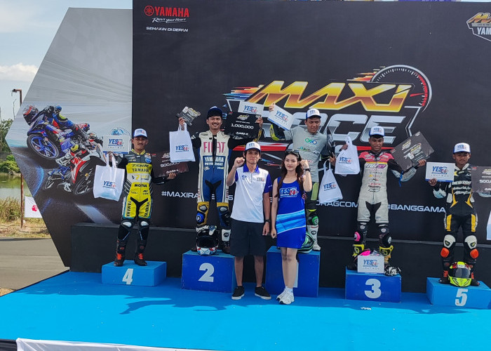 Perdana Geber Lintasan Yamaha Cup Race, MAXi Race Guncang Sidrap !
