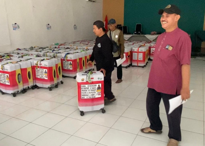 278 Jamaah Haji Kota Cirebon Siap Berangkat, Koper Dikirim ke Embarkasi Indramayu
