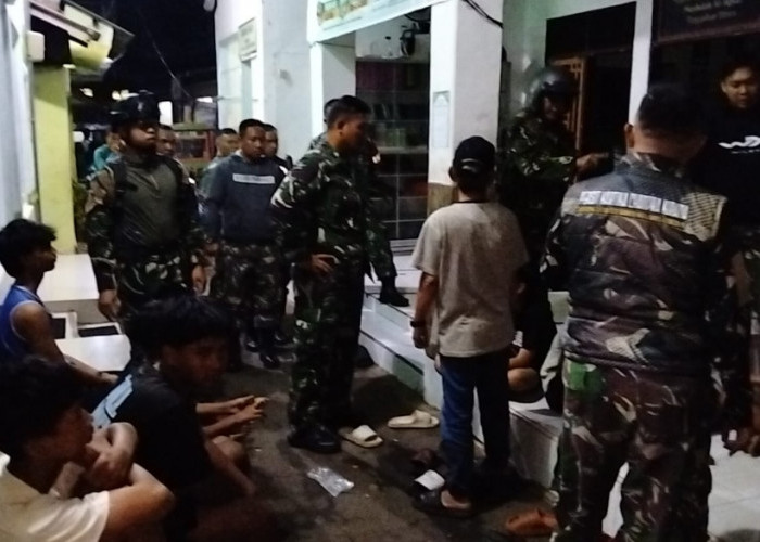 Patroli Ramadan 2026, Kodim 0614 Kota  Cirebon Turun Tangan Cegah Tawuran dan Perang Konten