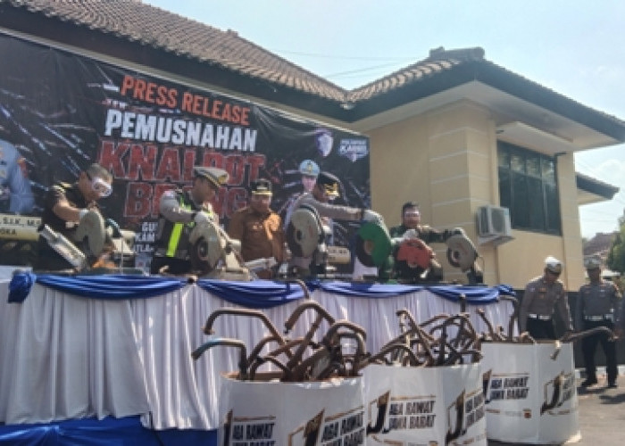 1.356 Knalpot Brong di Majalengka Bakal Disulap Jadi Monumen Maung