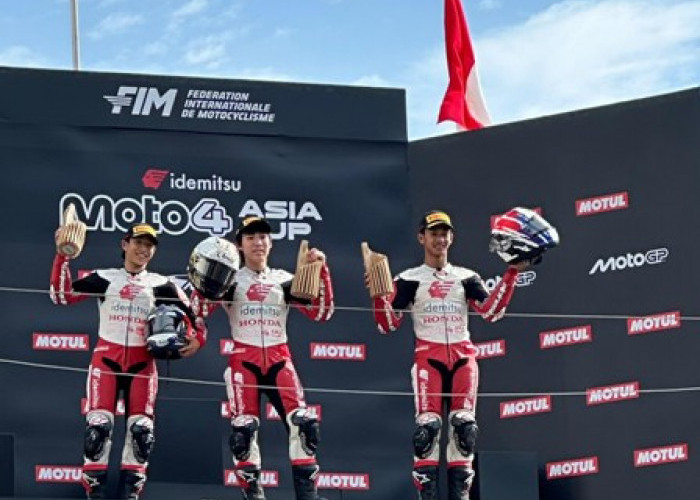 Melesat di Motegi, Badly Persembahkan Podium IM4AC untuk Indonesia