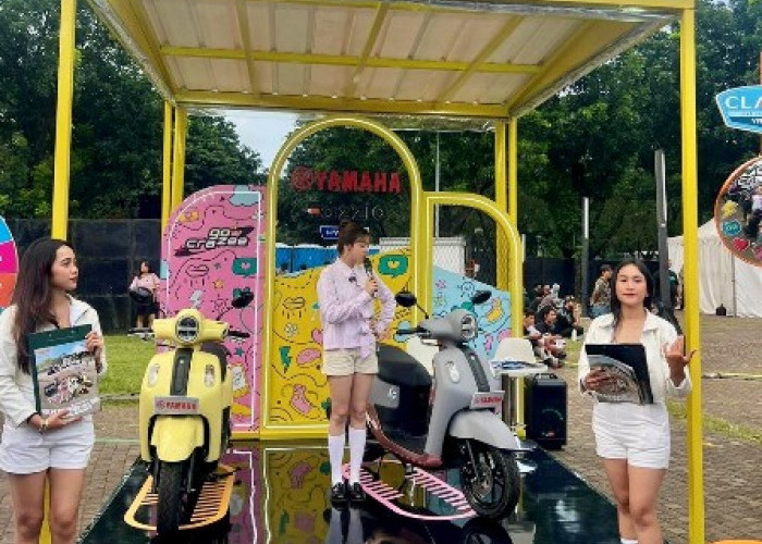 Diserbu Ribuan Gen Z! Skutik Skena Fazzio Hybrid Sukses Curi Perhatian di Festival Musik Anak Muda