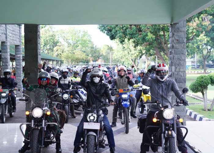 Cek Kondisi Bendungan Jati Gede, Danrem 063 SGJ dan Forkopimda Gelar Touring