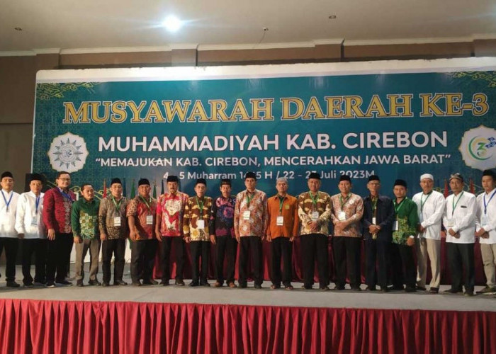 13 Nama Pimpinan Muhammadiyah Kabupaten Cirebon Hasil Musda ke-3