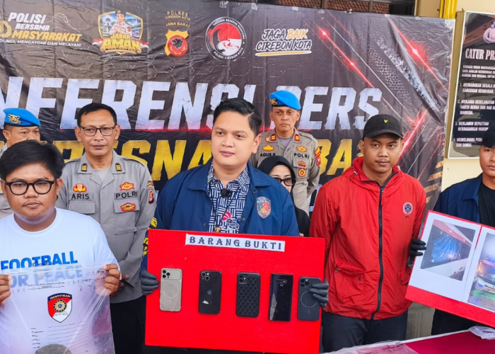 Lempar Batu Bus Suporter Persija di Tol Cirebon, Lima Pelaku Ditangkap