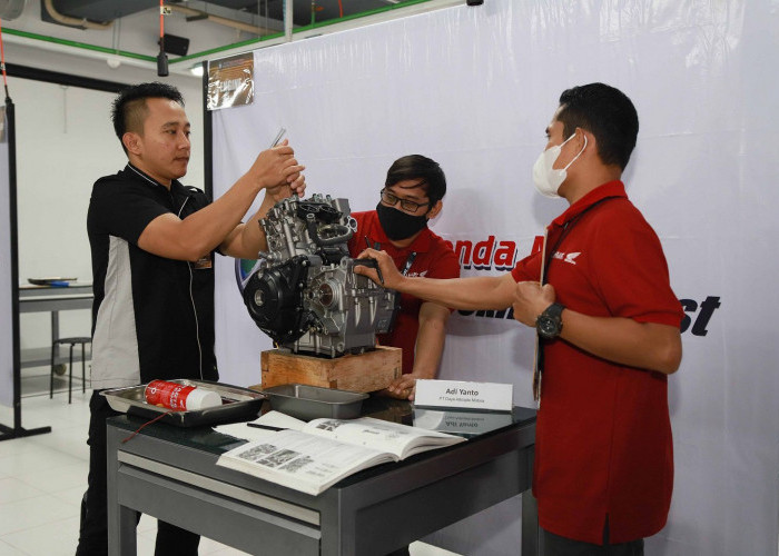 Teknisi AHASS Siap Adu Keterampilan Teknis Sepeda Motor Honda di Level Asia Oceania