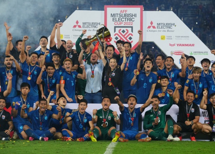 Thailand Juara Piala AFF 2022, Pecahkan Rekor Usai Kalahkan Vietnam di Leg Kedua 