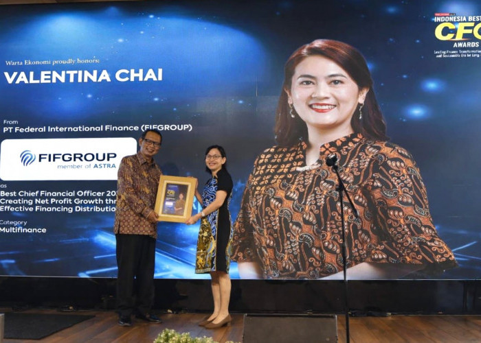 FIFGROUP Raih Dua Penghargaan Bergengsi, Valentina Chai Dinobatkan sebagai Best CFO 2026