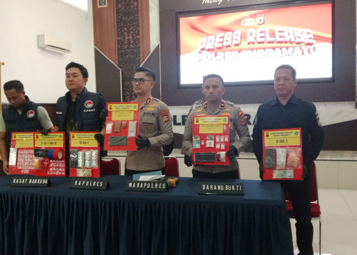 Ungkap 25 Kasus Penyalahgunaan Narkoba, Satnarkoba Indramayu Amankan Puluhan Tersangka