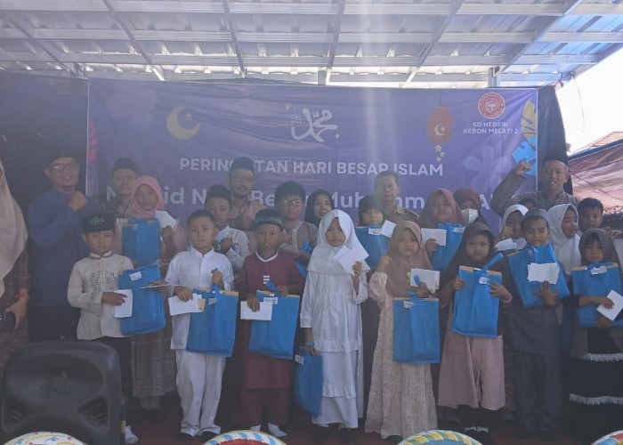 SDN Kebon Melati 2 Gelar Maulid 