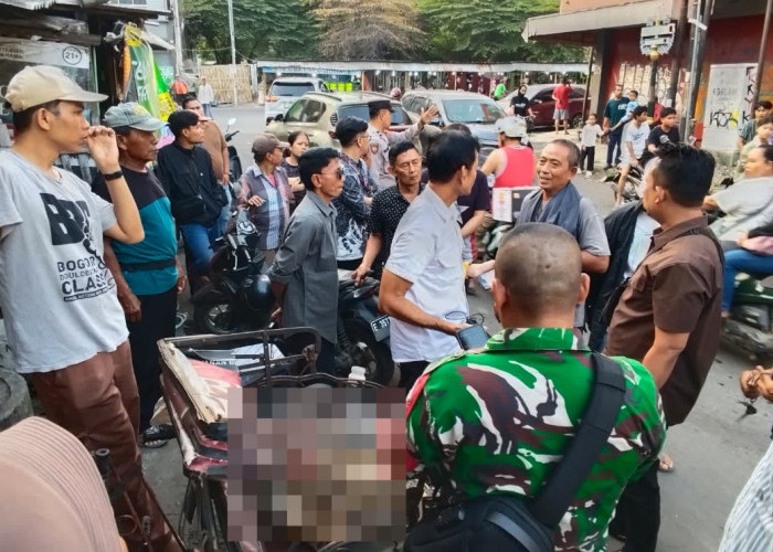Kronologi Tukang Becak Meninggal Mendadak di Jalan Kutagara Cirebon, Polisi Bergerak Cepat